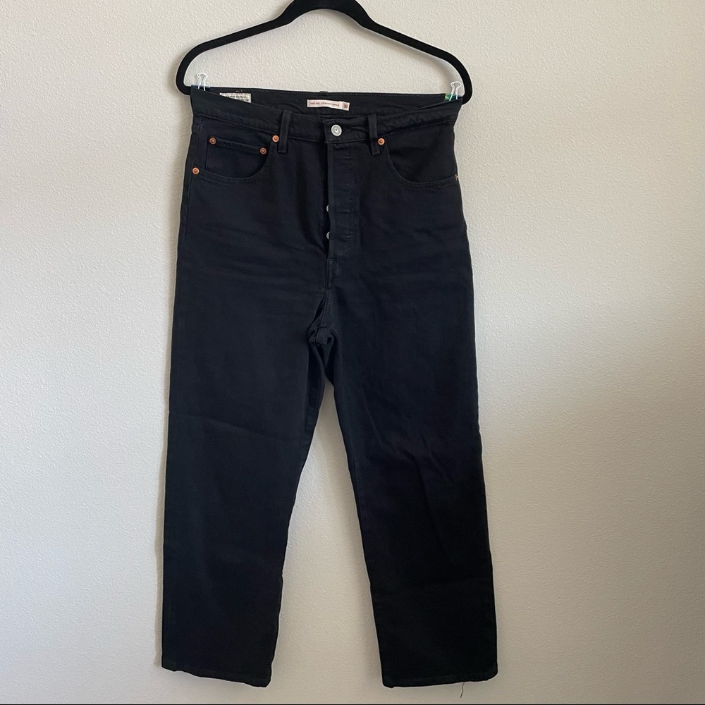 levi's rib cage straight ankle jeans